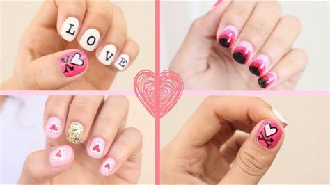 Totally Comfy Valentines Nail Designs Short Nails 28