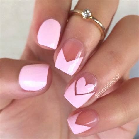 Totally Comfy Valentines Nail Designs Short Nails 30