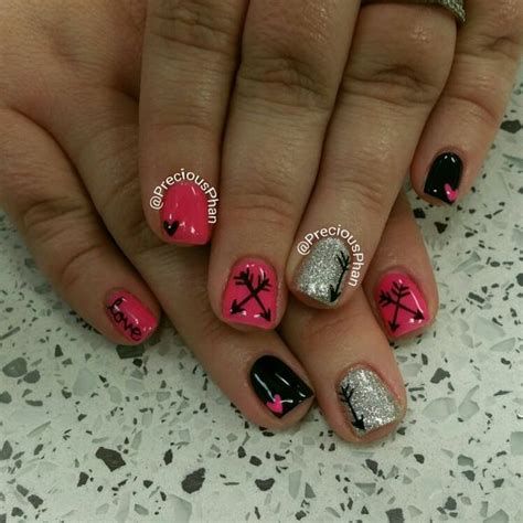 Totally Comfy Valentines Nail Designs Short Nails 34