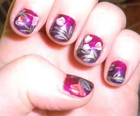 Totally Comfy Valentines Nail Designs Short Nails 42