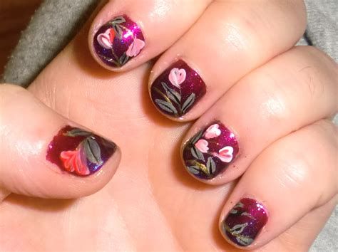 Totally Comfy Valentines Nail Designs Short Nails 44