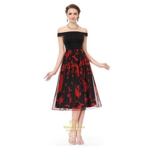 30+ Totally Cute Red And Black Dress – PinMomStuff