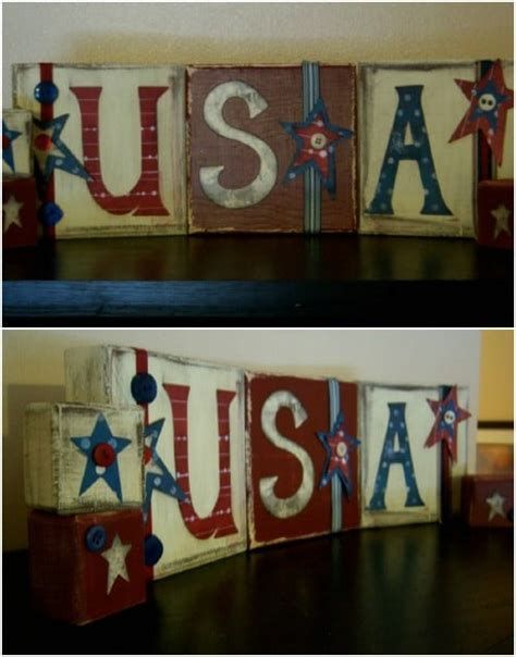 Totally Cute Rustic 4th Of July Decorations 23