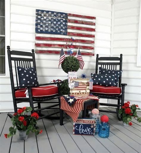 Totally Cute Rustic 4th Of July Decorations 33