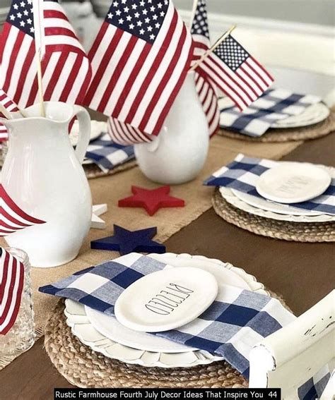 Totally Cute Rustic 4th Of July Decorations 36