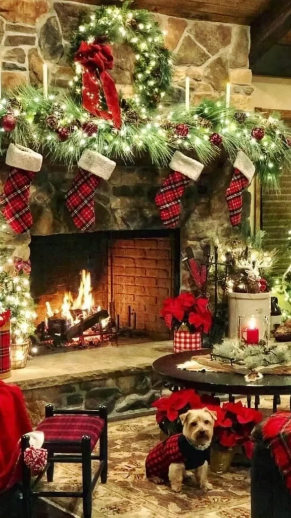 Numerous Ways To Fill Your Living Room With Scents Of Christmas 20
