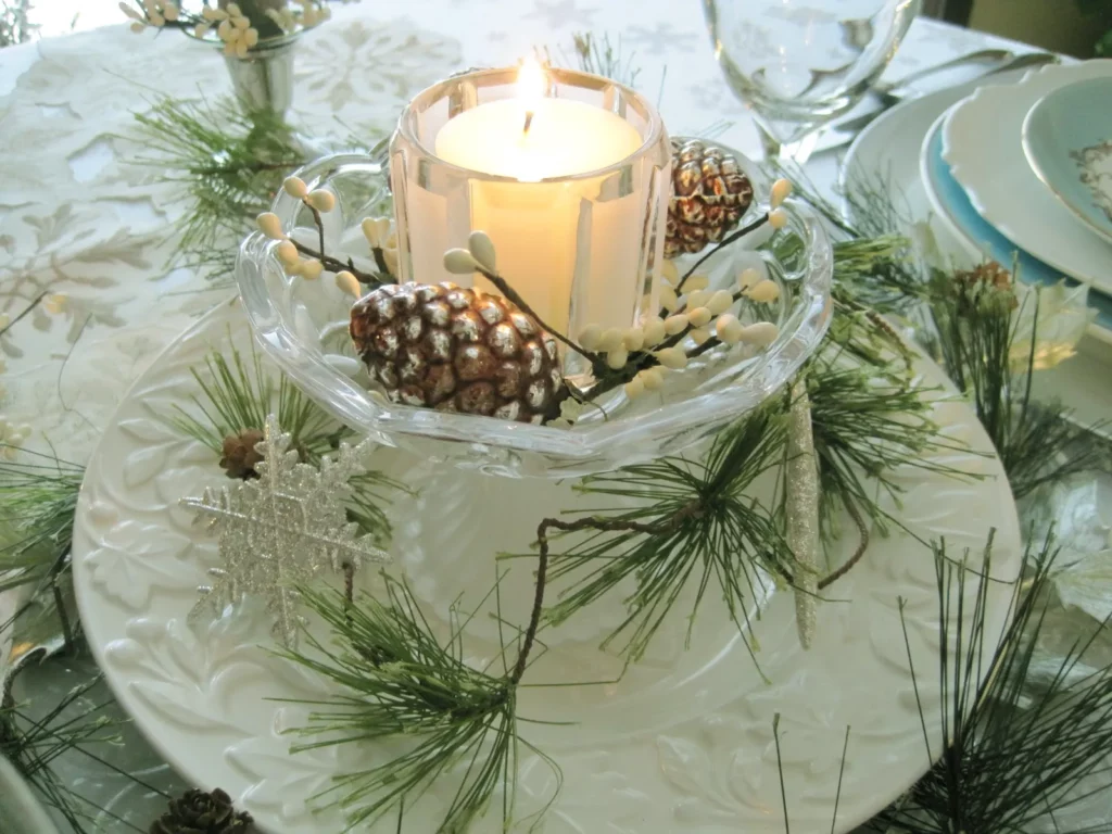 13 Easy Winter Wedding Centerpiece Ideas 03