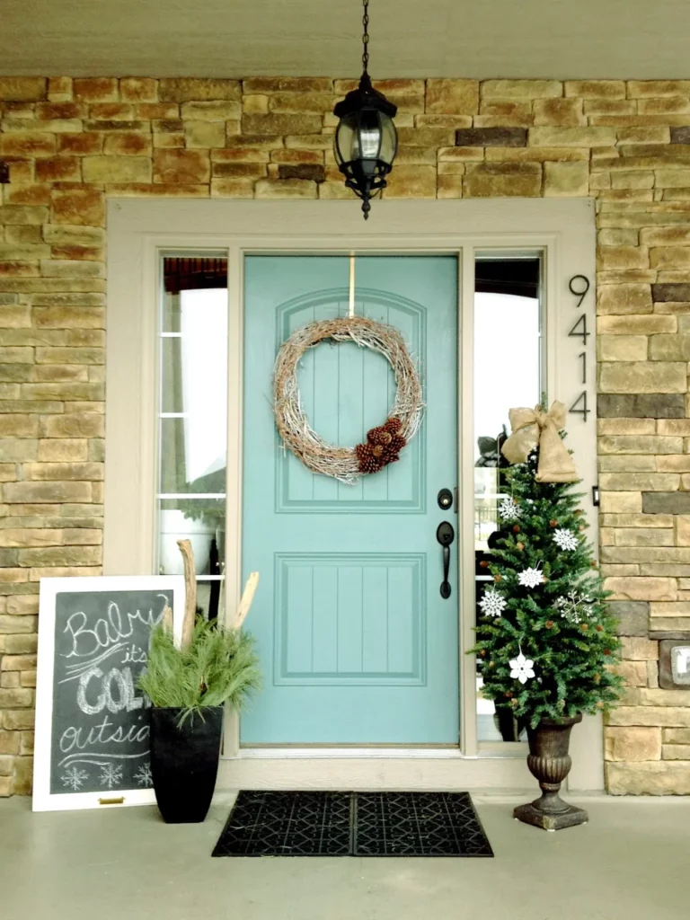 14 Ideas for Decorating Your Winter Home to Add the Personal Touch to Your Front Porch