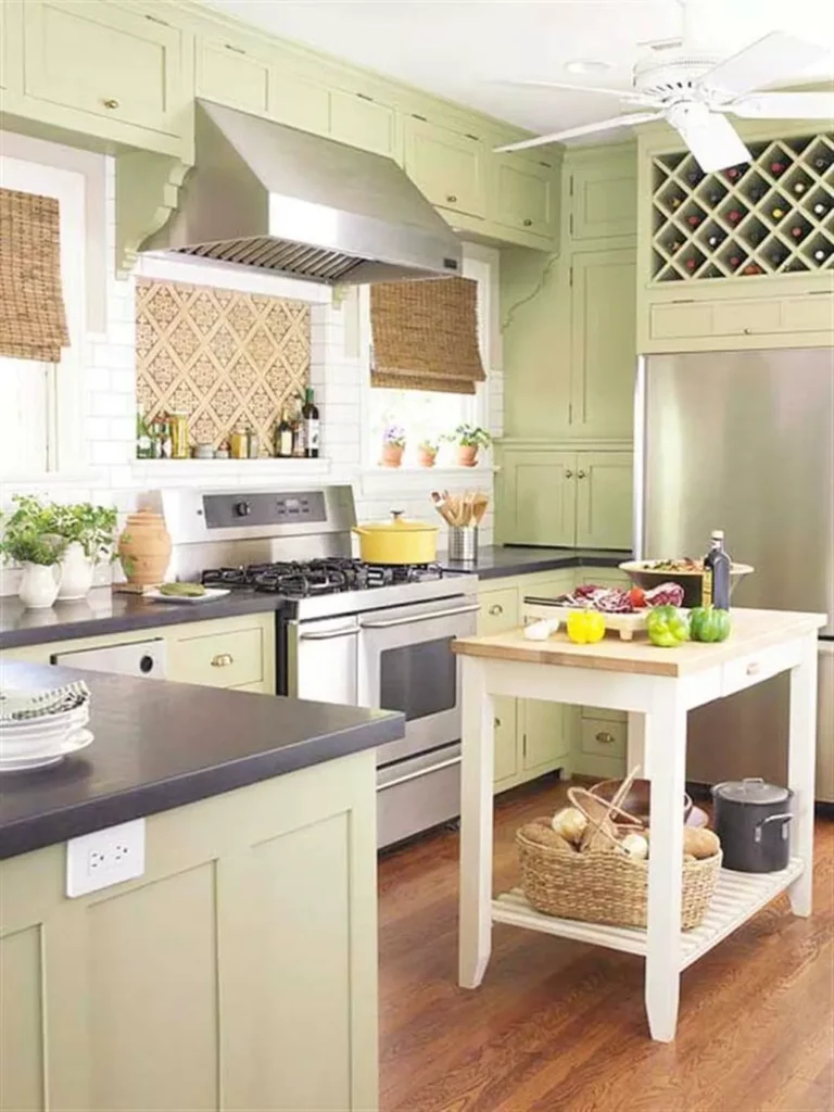 15 Kitchen Paint Colors Ideas For Rustic Kitchens 04
