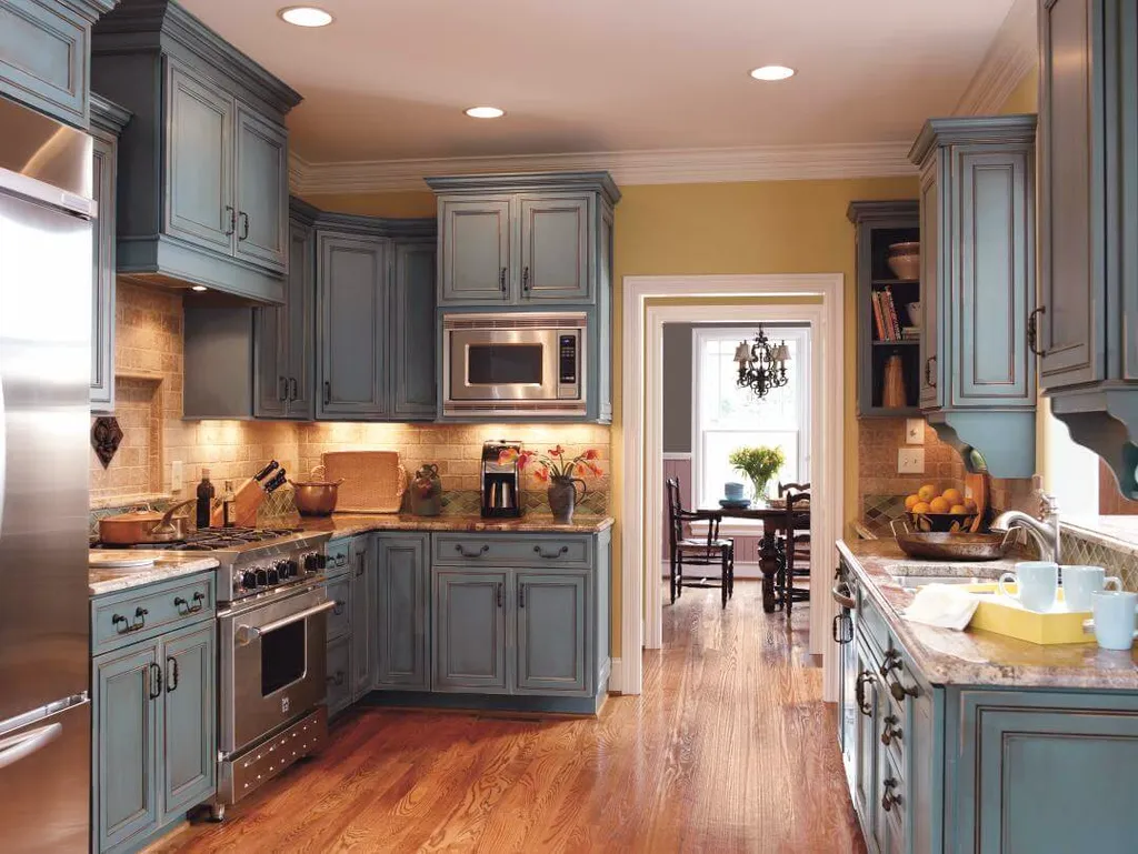15 Kitchen Paint Colors Ideas For Rustic Kitchens 15