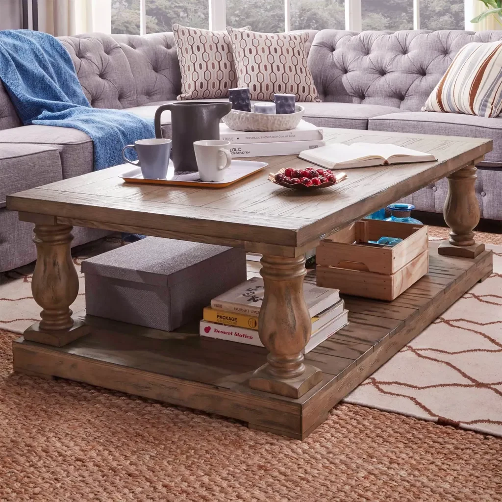 5 Things to Consider While Buying a Rustic Coffee Table 08