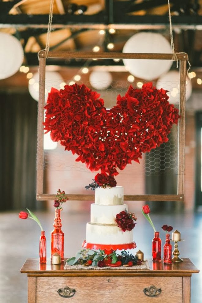 valentines wedding inspiration 1