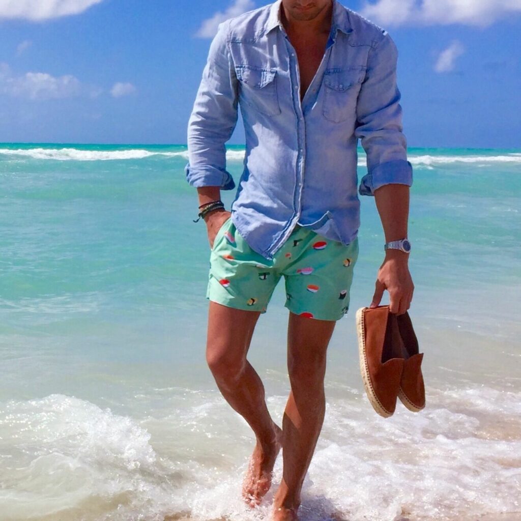 3 Tips To Wear Beach Outfit For Men 4