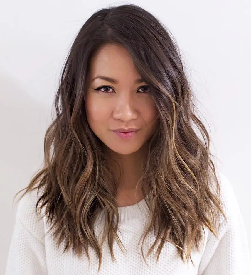 Beach wave hairstyles for Medium Hair