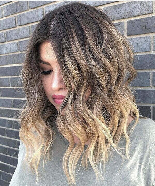 Beachy Wave Hairstyles for Medium Length Hair