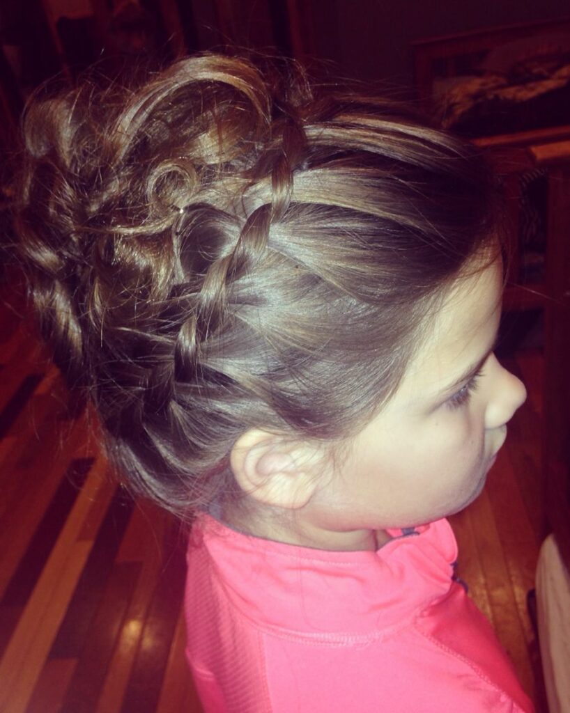 Braids Bun Little Girl Hairstyles Ideas