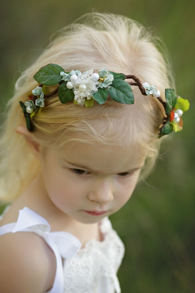 Flower Crown for Little Girl Hairstyles