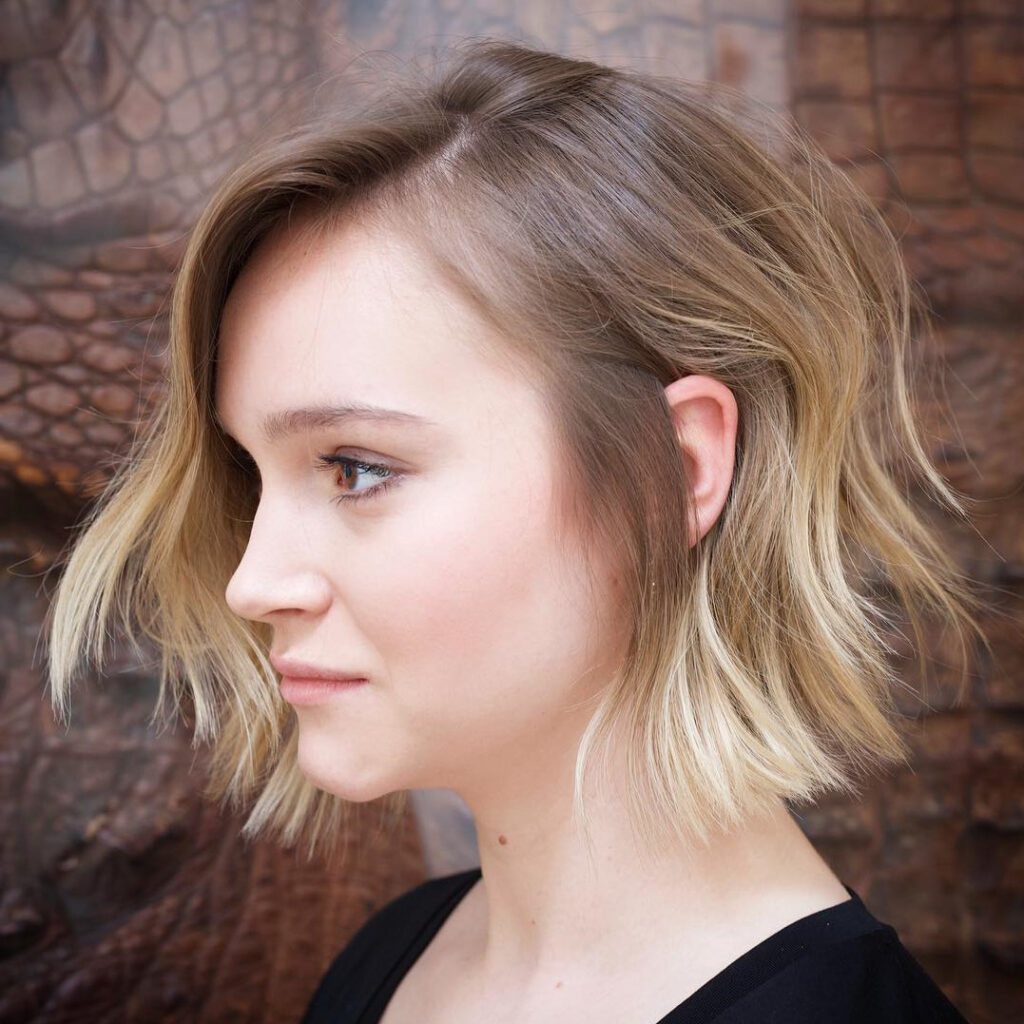 Short Bob Hairstyles with Side Part