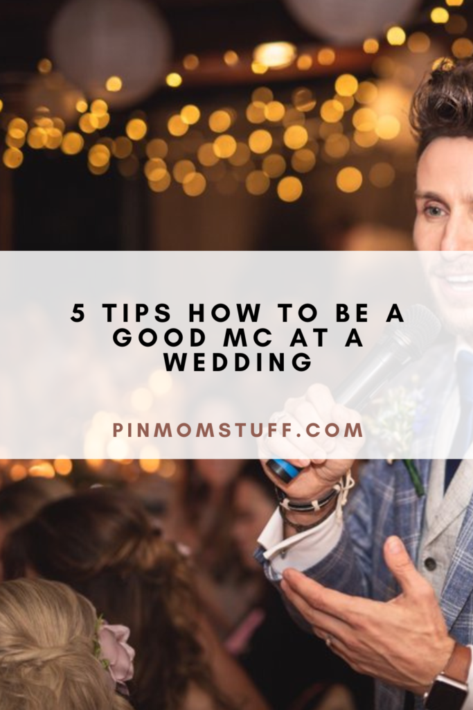 5 Tips How to be a Good MC at a Wedding