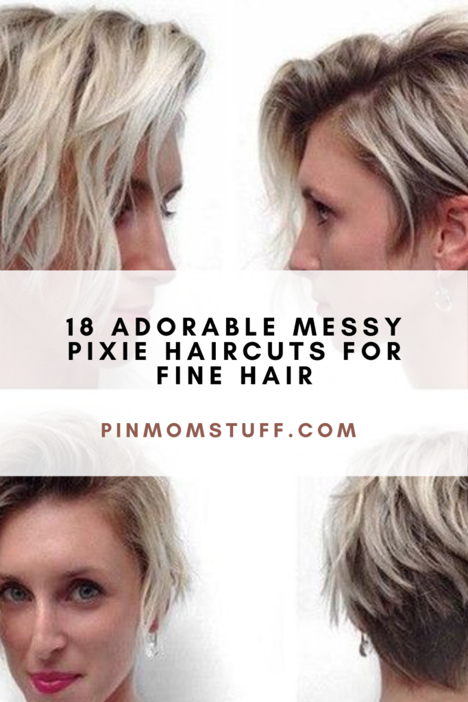 18 Adorable Messy Pixie Haircuts For Fine Hair