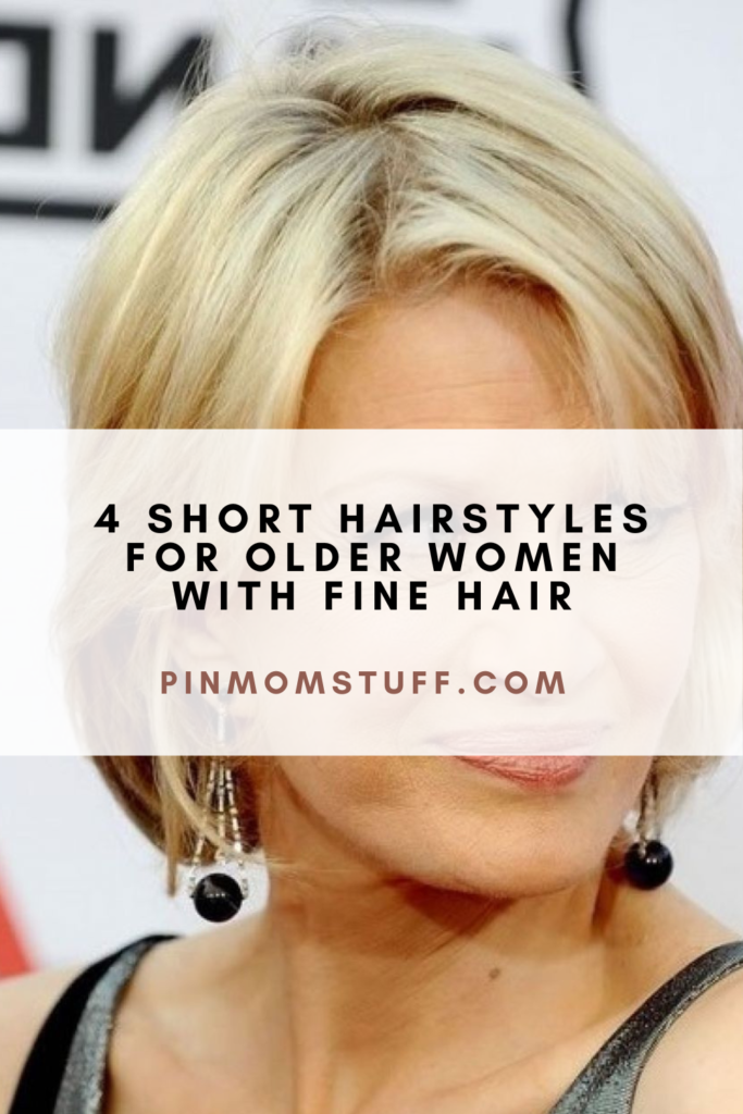4 Short Hairstyles For Older Women With Fine Hair