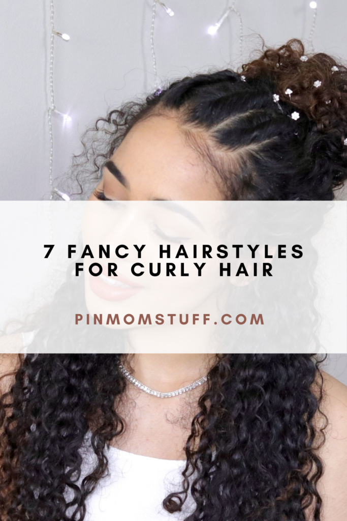 7 Fancy Hairstyles For Curly Hair