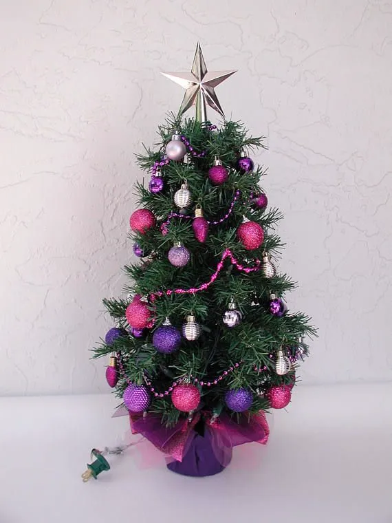 Best Christmas Tree with Purple Decorations 14