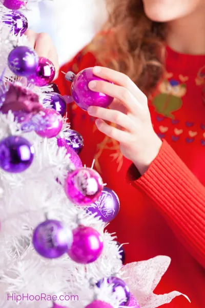 Best Christmas Tree with Purple Decorations 16