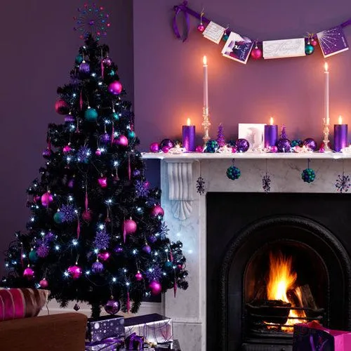 Best Christmas Tree with Purple Decorations 18