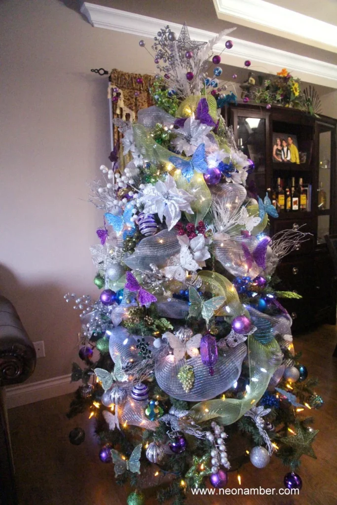 Best Christmas Tree with Purple Decorations 5