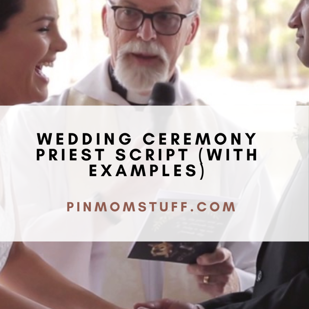 Wedding Ceremony Priest Script with Examples